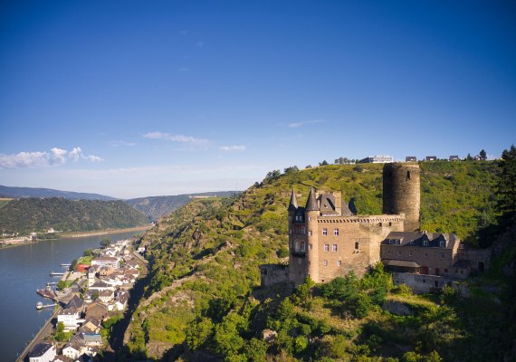 Burg Katz oberhalb von St. Goarshausen | © Sebastian Reifferscheid